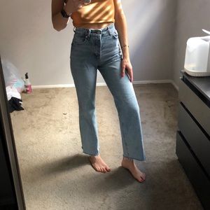 High Waisted Zara Jeans